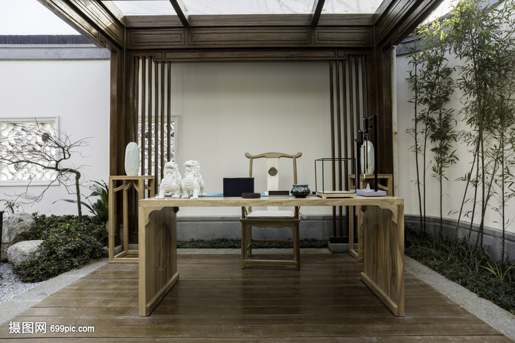 新中式样板房装修风格与家具搭配的艺术